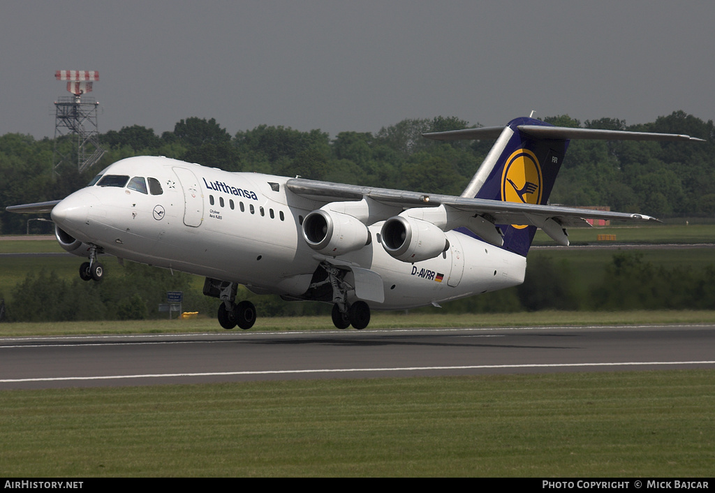 Aircraft Photo of D-AVRR | British Aerospace Avro 146-RJ85 | Lufthansa | AirHistory.net #175940