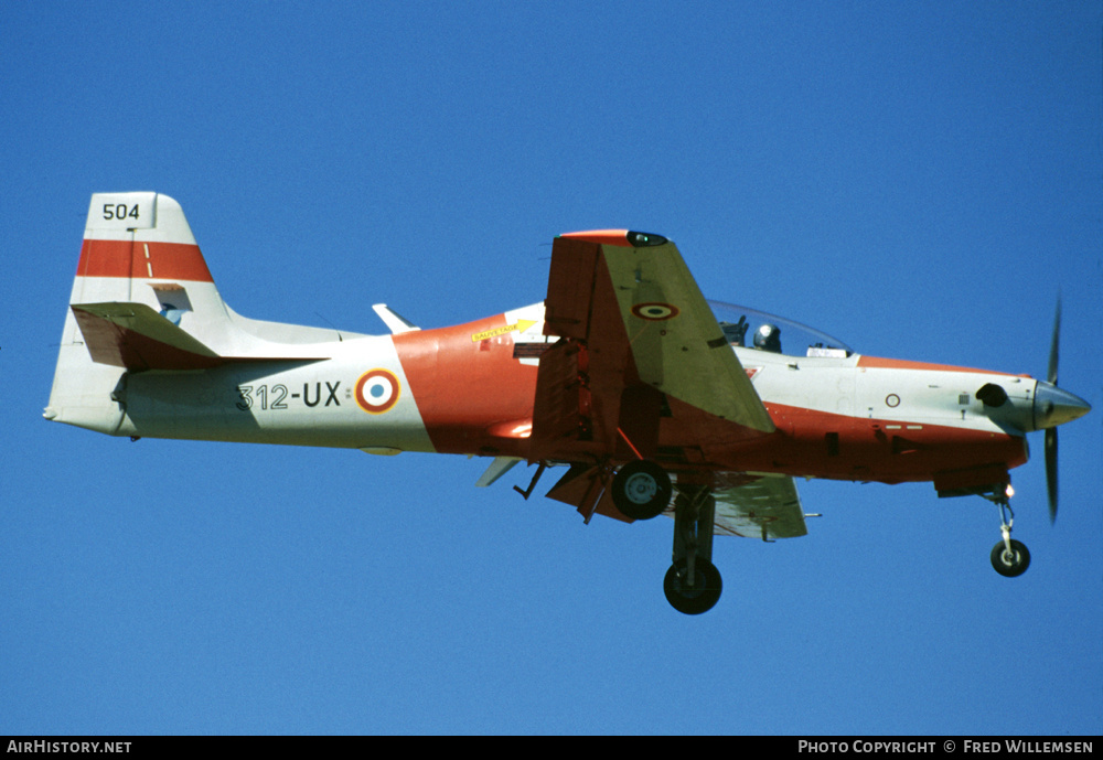 Aircraft Photo of 504 | Embraer EMB-312F Tucano | France - Air Force | AirHistory.net #175949