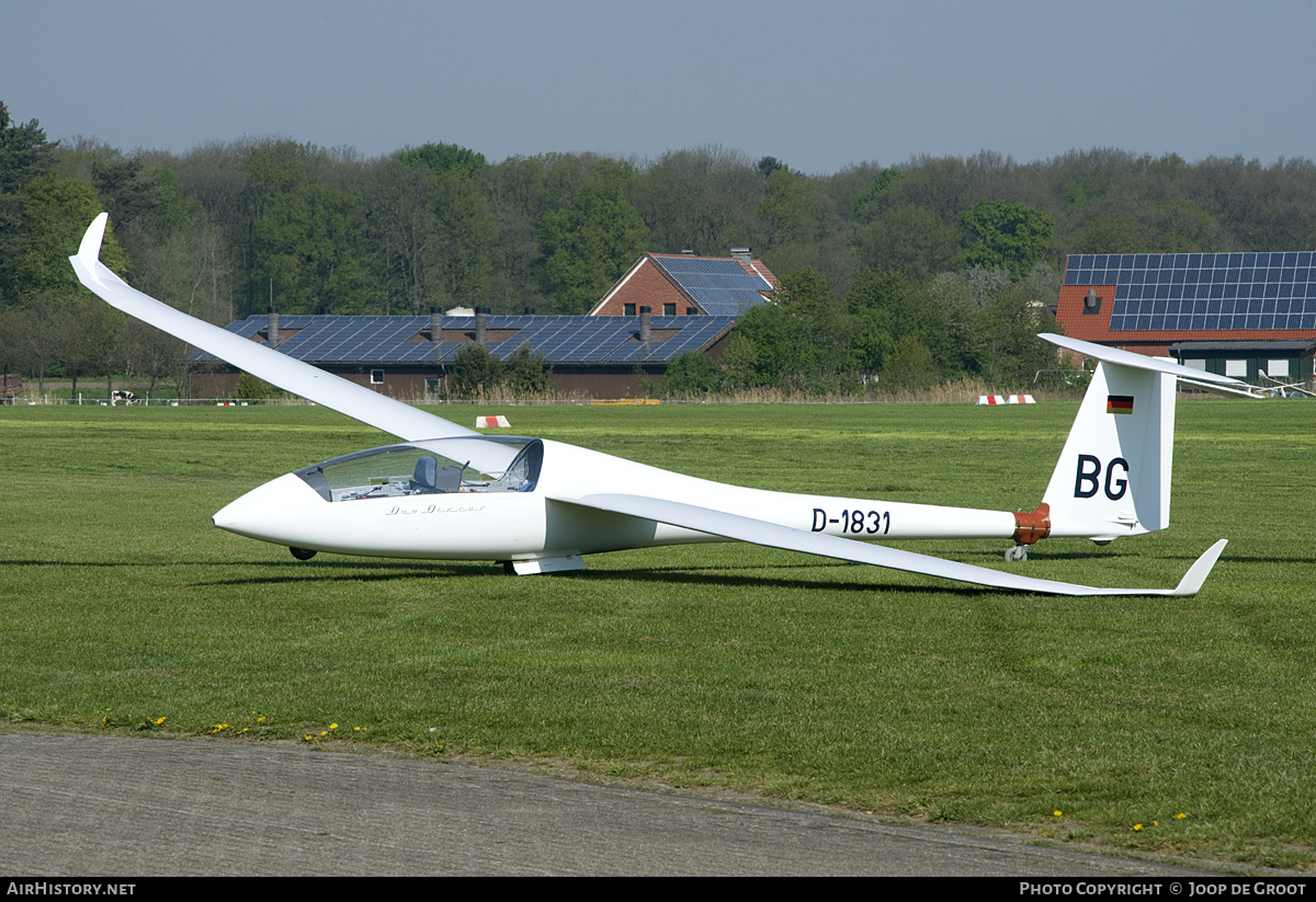 Aircraft Photo of D-1831 | Schempp-Hirth Duo Discus | AirHistory.net #175977