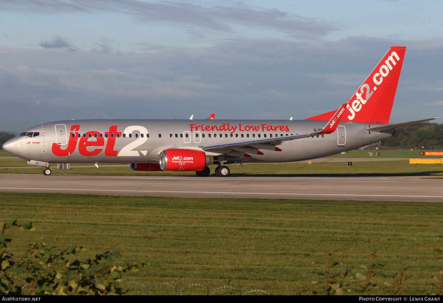Aircraft Photo of G-DRTE | Boeing 737-8K5 | Jet2 | AirHistory.net #175981