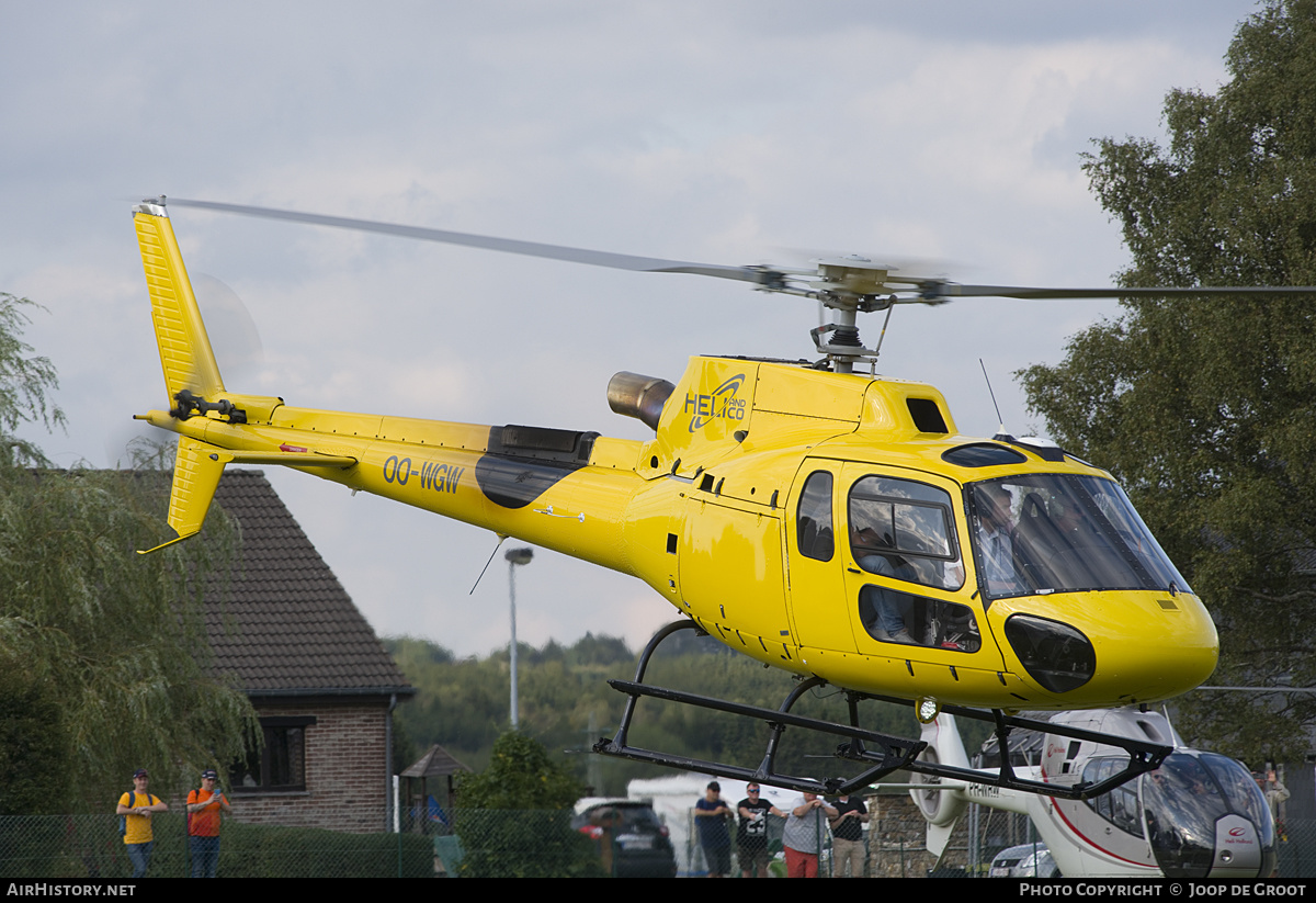 Aircraft Photo of OO-WGW | Eurocopter AS-350B-3E Ecureuil | Heli and Co | AirHistory.net #176004