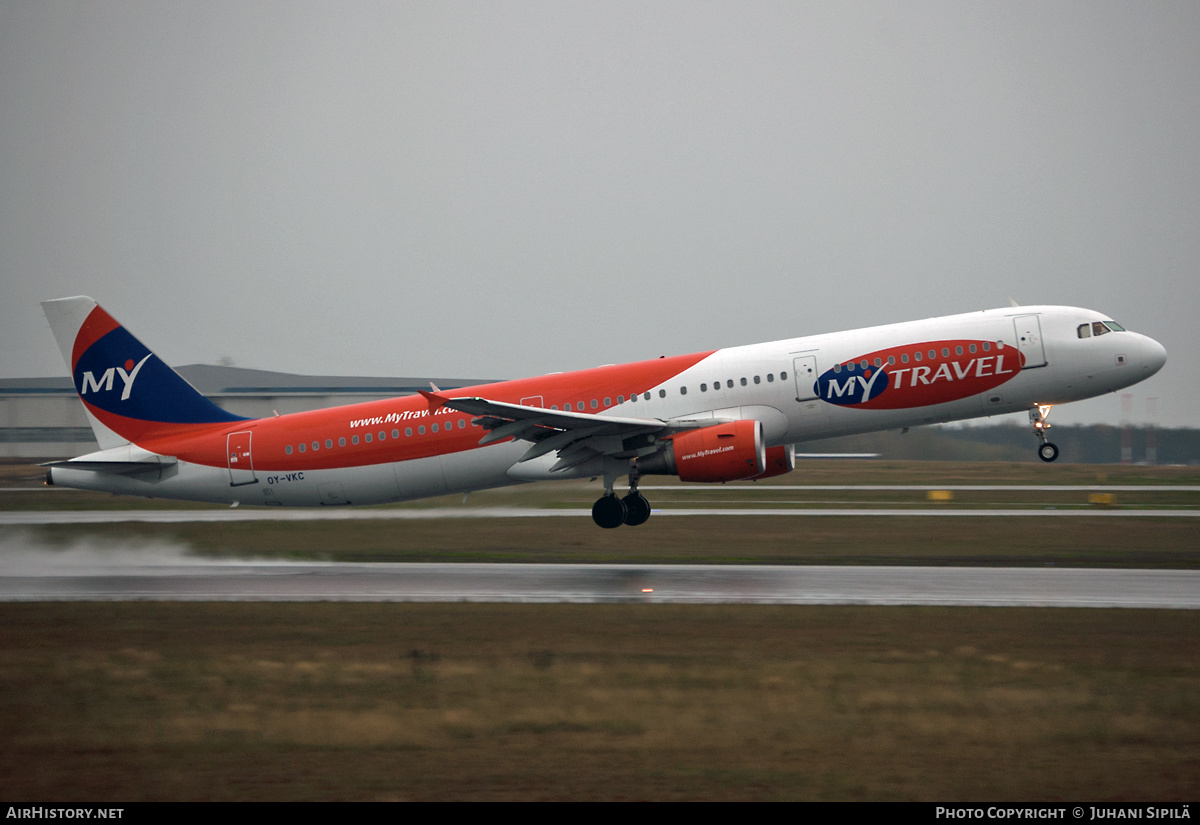 Aircraft Photo of OY-VKC | Airbus A321-211 | MyTravel Airways | AirHistory.net #176031