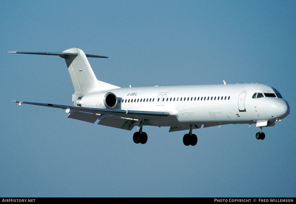 Aircraft Photo of G-UKFL | Fokker 100 (F28-0100) | AirHistory.net #176043