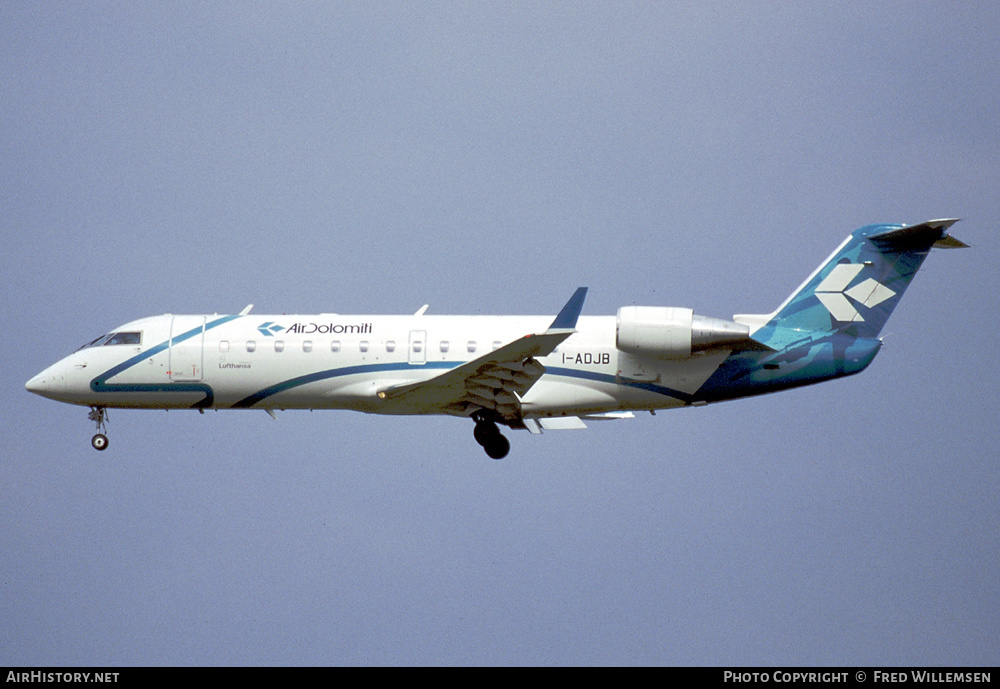 Aircraft Photo of I-ADJB | Bombardier CRJ-200LR (CL-600-2B19) | Air Dolomiti | AirHistory.net #176044