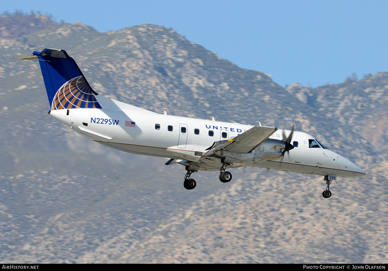 Aircraft Photo of N229SW | Embraer EMB-120ER Brasilia | United Express | AirHistory.net #176053