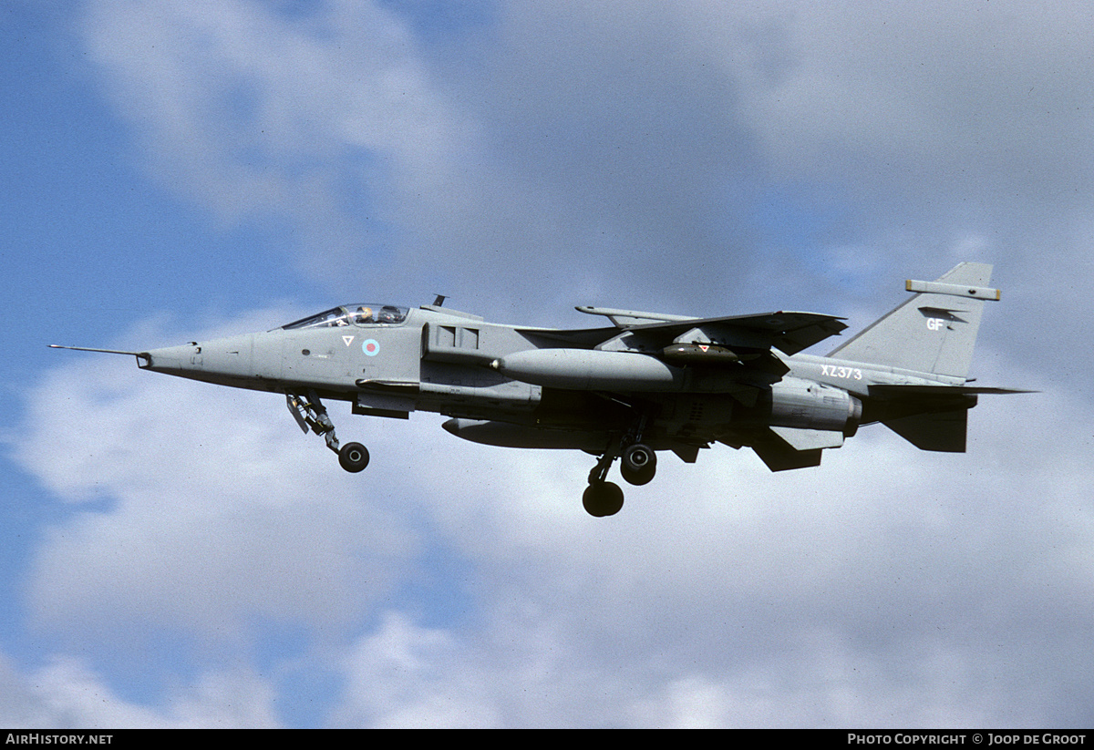 Aircraft Photo of XZ373 | Sepecat Jaguar GR1A | UK - Air Force | AirHistory.net #176073