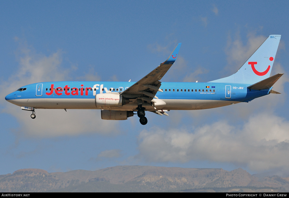 Aircraft Photo of OO-JBV | Boeing 737-8K5 | Jetairfly | AirHistory.net #176080