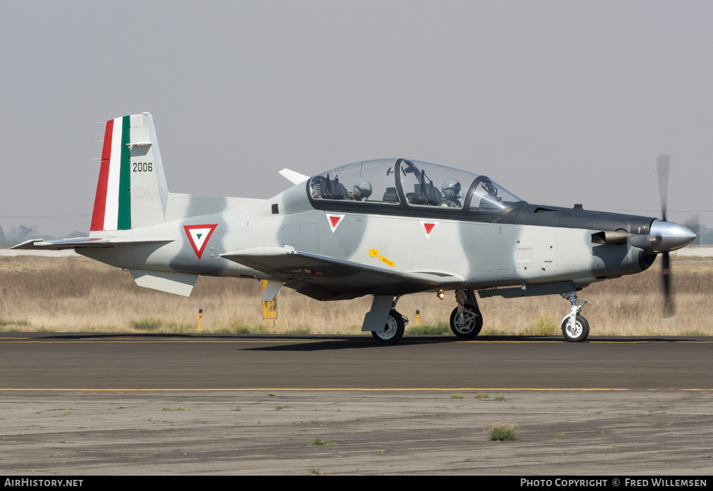 Aircraft Photo of 2006 | Beechcraft T-6C+ Texan II | Mexico - Air Force | AirHistory.net #176088