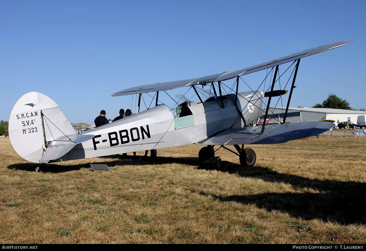 Aircraft Photo of F-BBON | Stampe-Vertongen SV-4C | AirHistory.net #176089