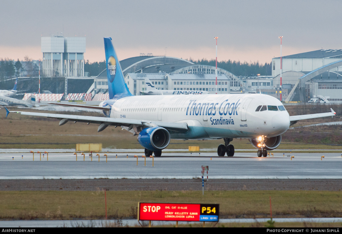 Aircraft Photo of OY-VKA | Airbus A321-211 | Thomas Cook Airlines Scandinavia | AirHistory.net #176096