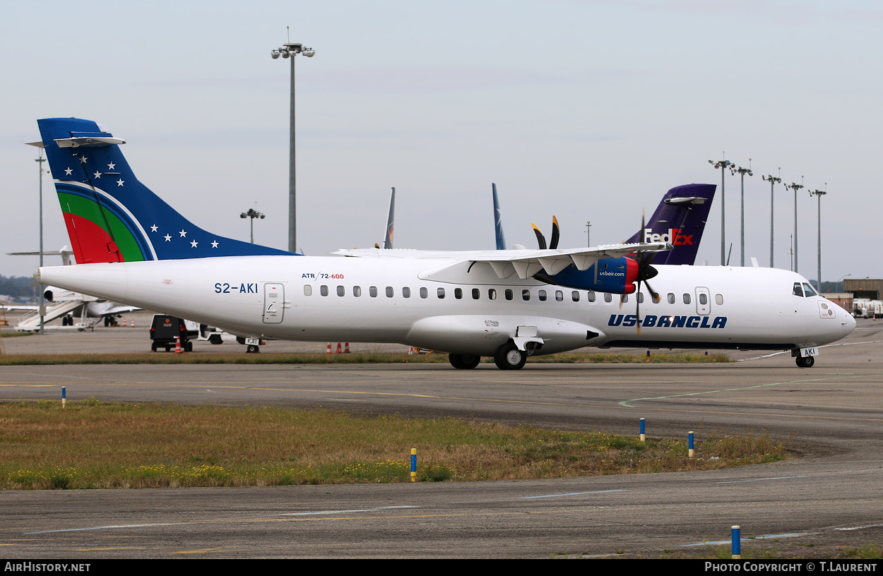 Aircraft Photo of S2-AKI | ATR ATR-72-600 (ATR-72-212A) | US - Bangla Airlines | AirHistory.net #176104