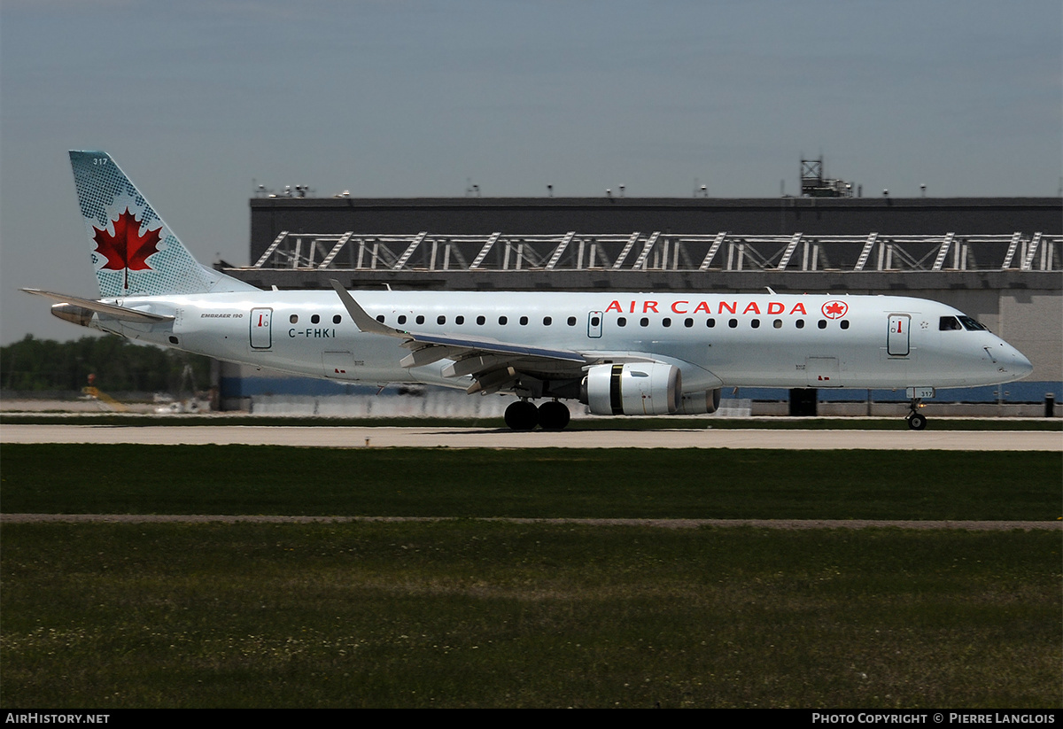 Aircraft Photo of C-FHKI | Embraer 190AR (ERJ-190-100IGW) | Air Canada | AirHistory.net #176105