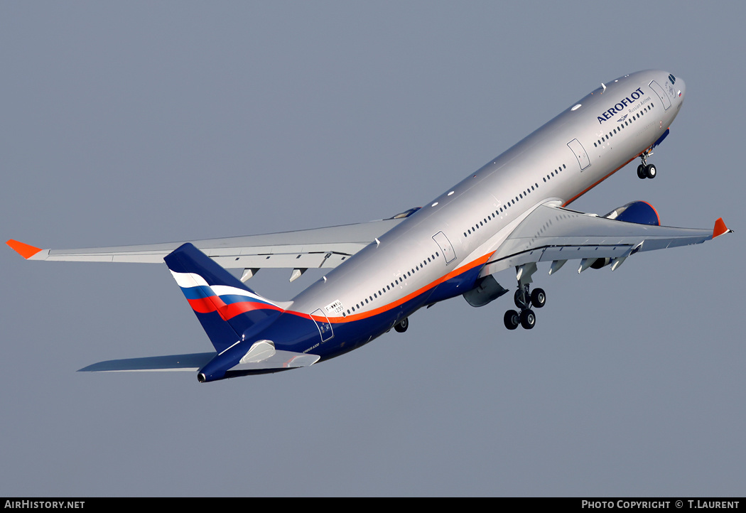 Aircraft Photo of F-WWKQ | Airbus A330-343 | Aeroflot - Russian Airlines | AirHistory.net #176109