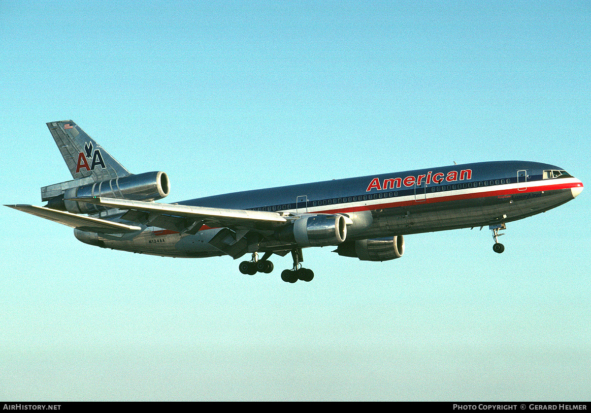 Aircraft Photo of N134AA | McDonnell Douglas DC-10-10 | American Airlines | AirHistory.net #176112