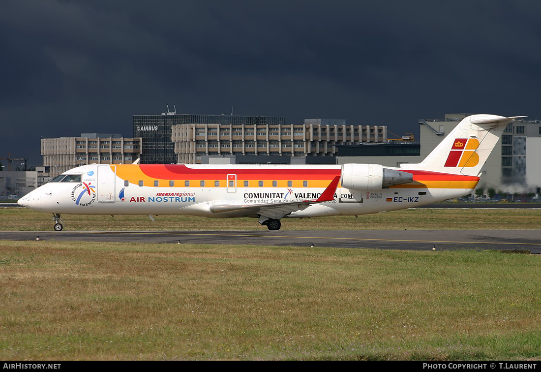 Aircraft Photo of EC-IKZ | Bombardier CRJ-200ER (CL-600-2B19) | Iberia Regional | AirHistory.net #176119
