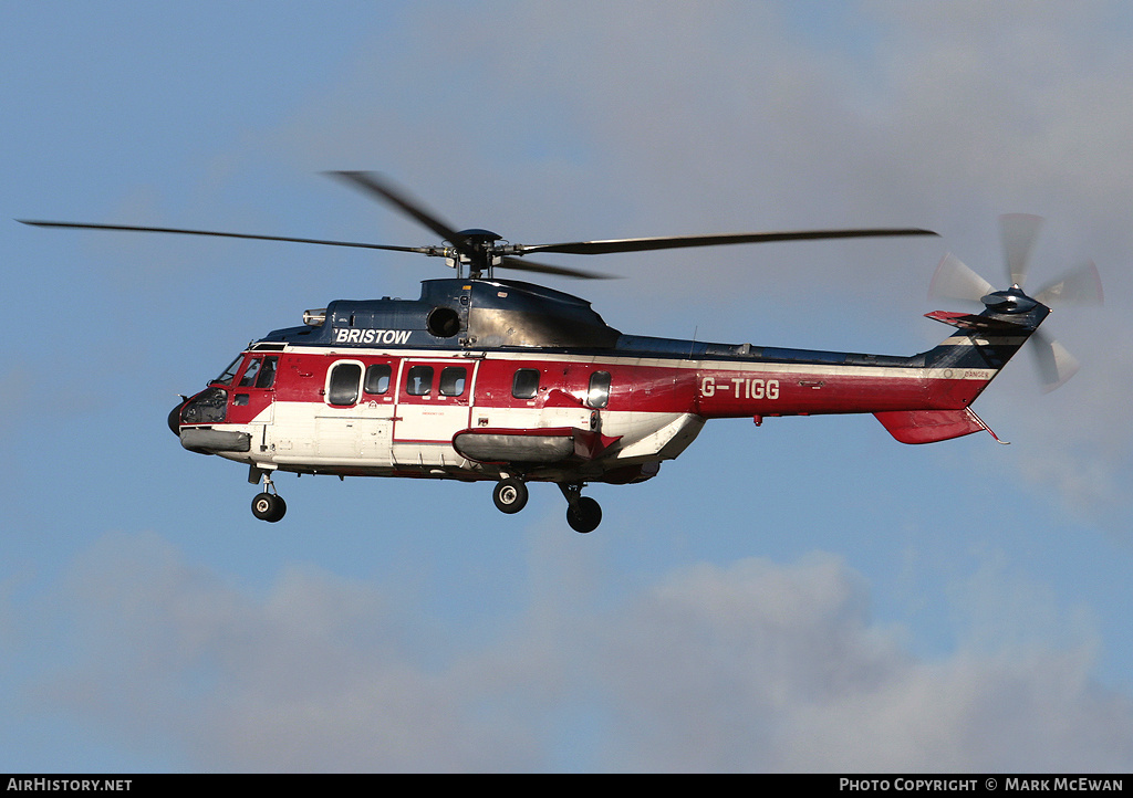 Aircraft Photo of G-TIGG | Aerospatiale AS-332L1 Super Puma | Bristow Helicopters | AirHistory.net #176121