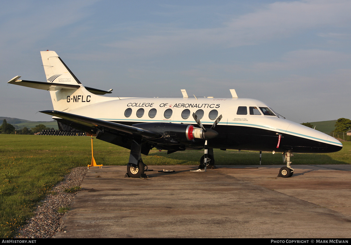 Aircraft Photo of G-NFLC | Handley Page HP-137 Jetstream 1 | Cranfield College of Aeronautics | AirHistory.net #176122