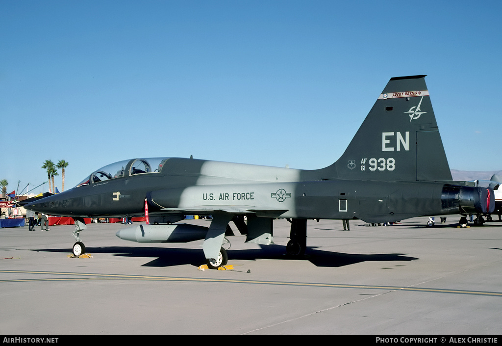 Aircraft Photo of 61-0938 / AF61-938 | Northrop AT-38B Talon | USA - Air Force | AirHistory.net #176126