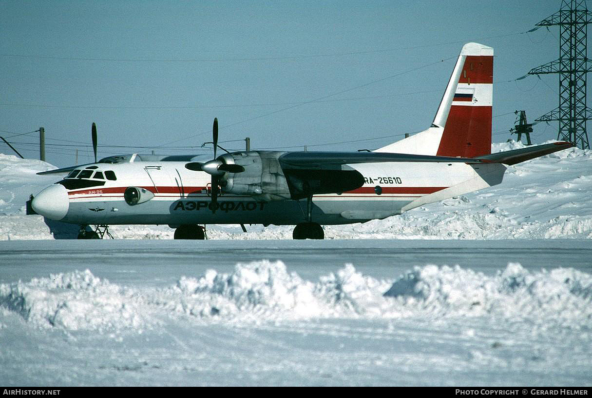 Aircraft Photo of RA-26610 | Antonov An-26 | Aeroflot | AirHistory.net #176129