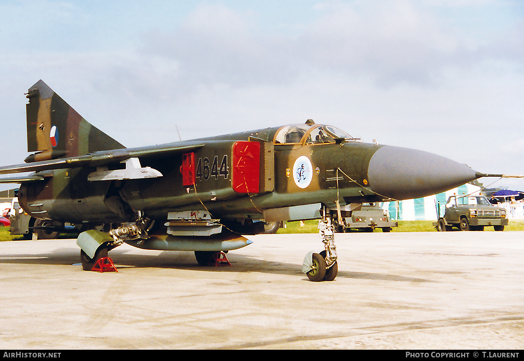 Aircraft Photo of 4644 | Mikoyan-Gurevich MiG-23ML | Czechoslovakia - Air Force | AirHistory.net #176137