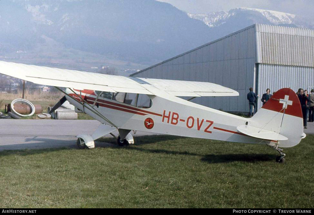 Aircraft Photo of HB-OVZ | Piper PA-18-150 Super Cub | AirHistory.net #176147