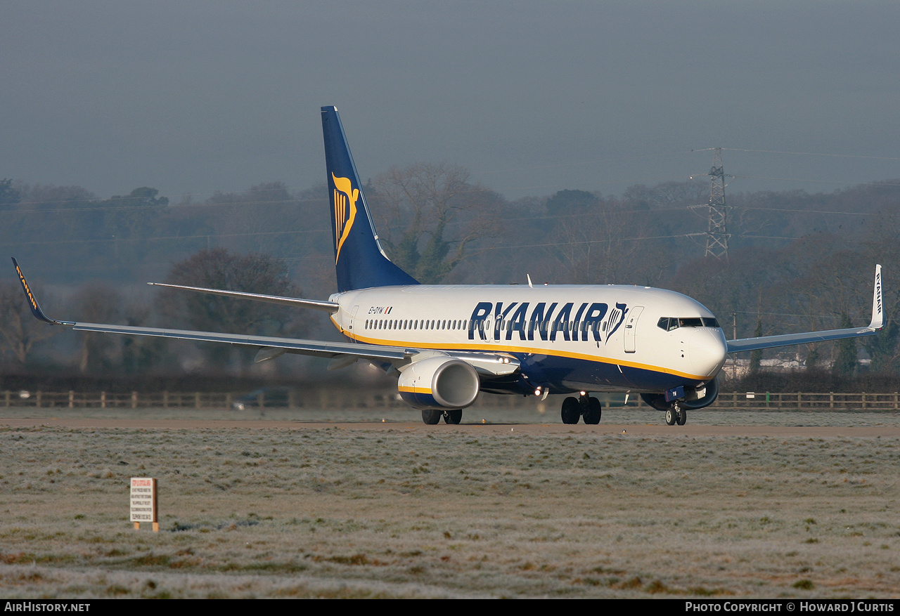 Aircraft Photo of EI-DYW | Boeing 737-8AS | Ryanair | AirHistory.net #176149