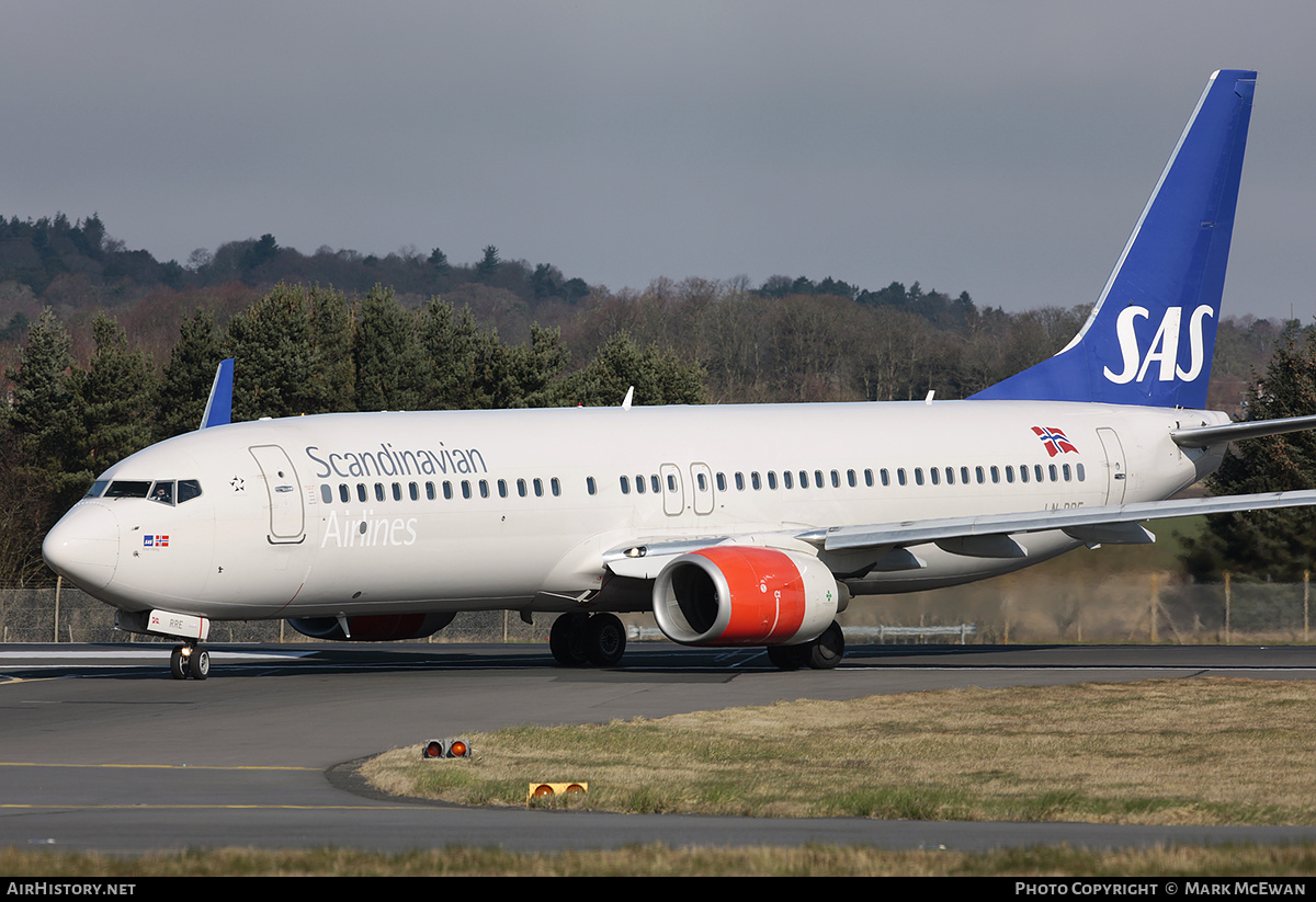 Aircraft Photo of LN-RRE | Boeing 737-85P | Scandinavian Airlines - SAS | AirHistory.net #176169