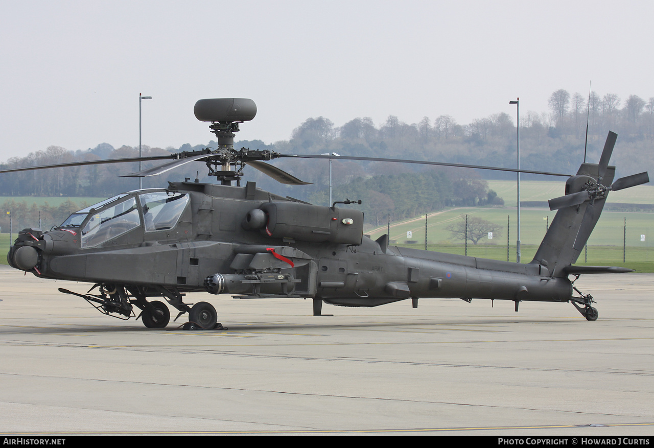 Aircraft Photo of ZJ168 | Westland WAH-64D Longbow Apache AH1 | UK - Army | AirHistory.net #176176