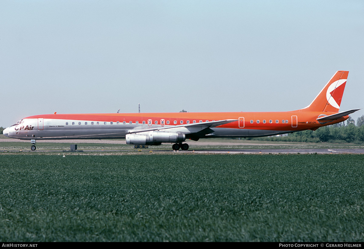 Aircraft Photo of CF-CPL | McDonnell Douglas DC-8-63PF | CP Air | AirHistory.net #176190