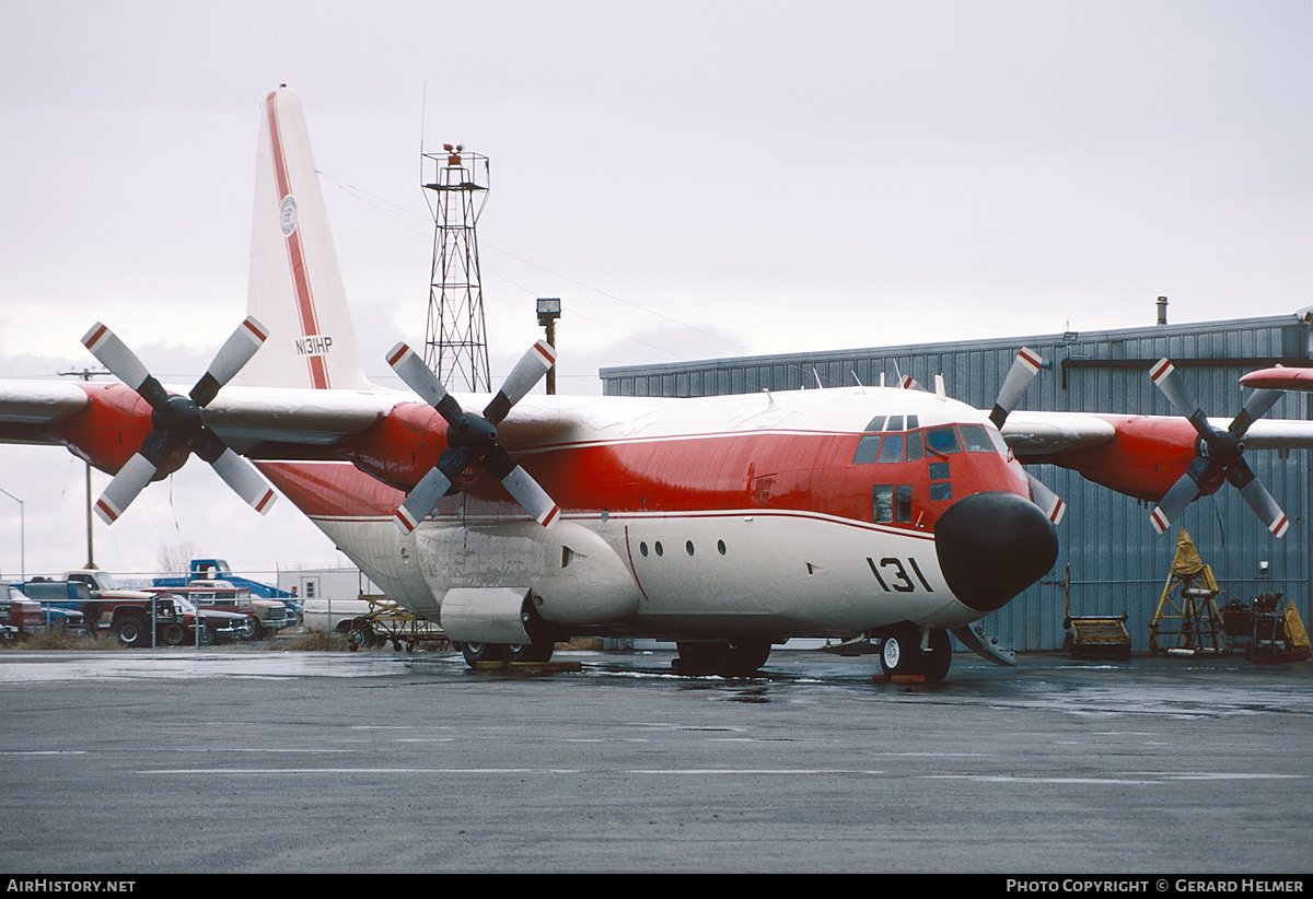 Aircraft Photo of N131HP | Lockheed C-130A Hercules (L-182) | Hawkins & Powers Aviation | AirHistory.net #176196