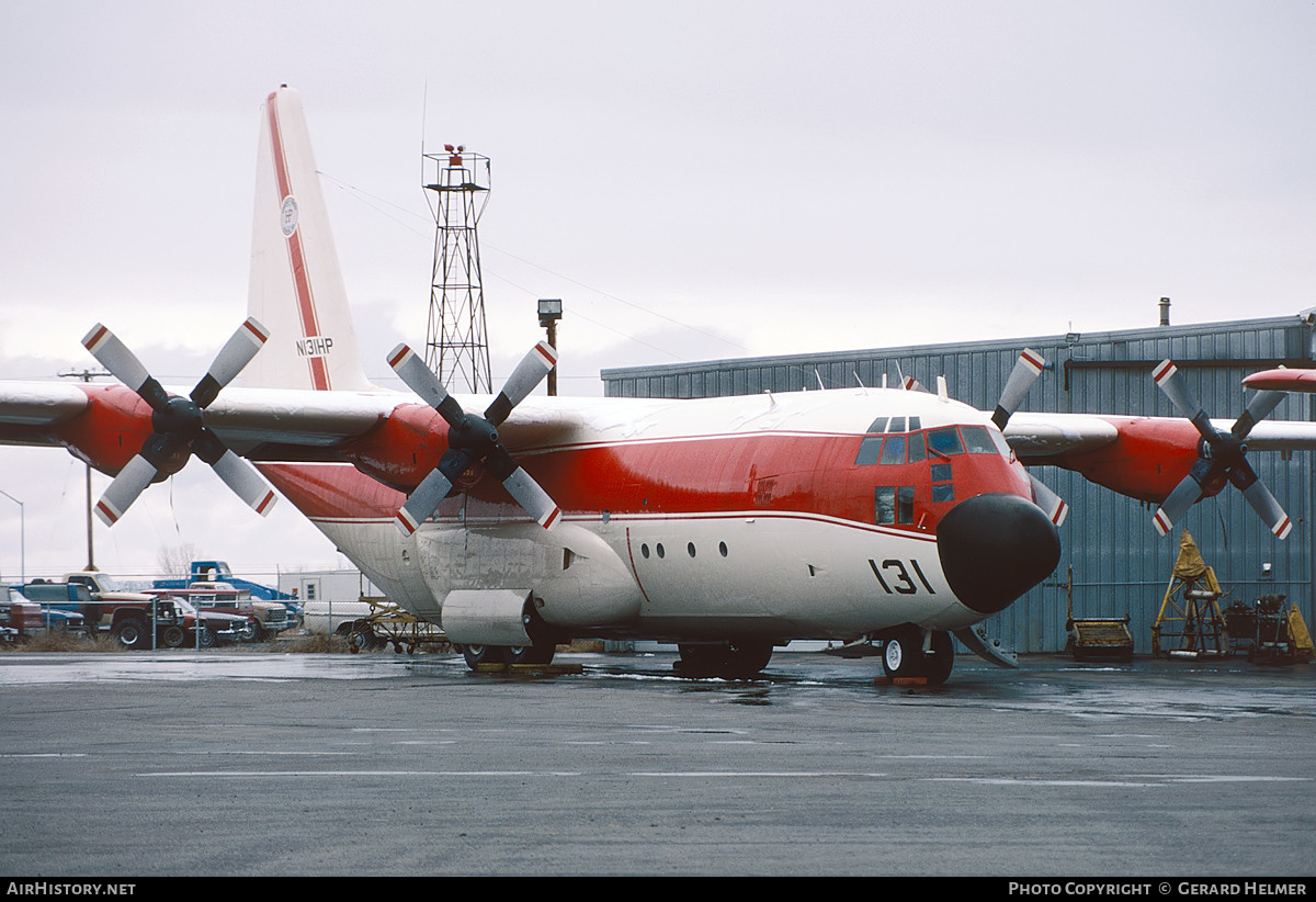 Aircraft Photo of N131HP | Lockheed C-130A Hercules (L-182) | Hawkins & Powers Aviation | AirHistory.net #176196