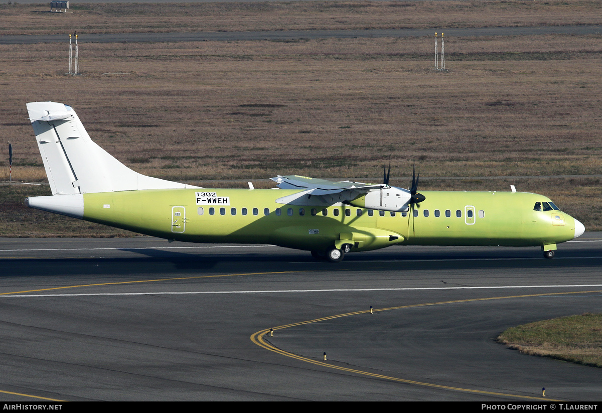 Aircraft Photo of F-WWEH | ATR ATR-72-600 (ATR-72-212A) | AirHistory.net #176199