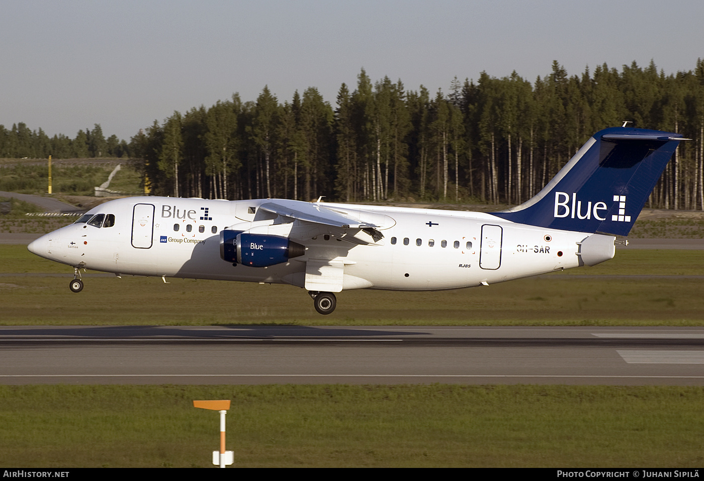 Aircraft Photo of OH-SAR | British Aerospace Avro 146-RJ85 | Blue1 | AirHistory.net #176207