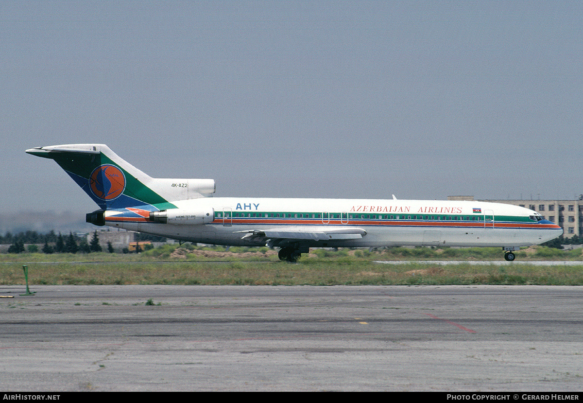 Aircraft Photo of 4K-AZ2 | Boeing 727-235 | Azerbaijan Airlines - AZAL - AHY | AirHistory.net #176219
