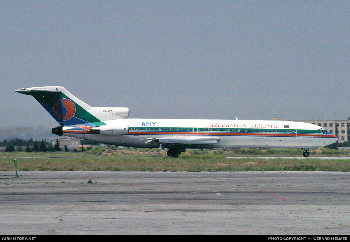 Aircraft Photo of 4K-AZ2 | Boeing 727-235 | Azerbaijan Airlines - AZAL - AHY | AirHistory.net #176219