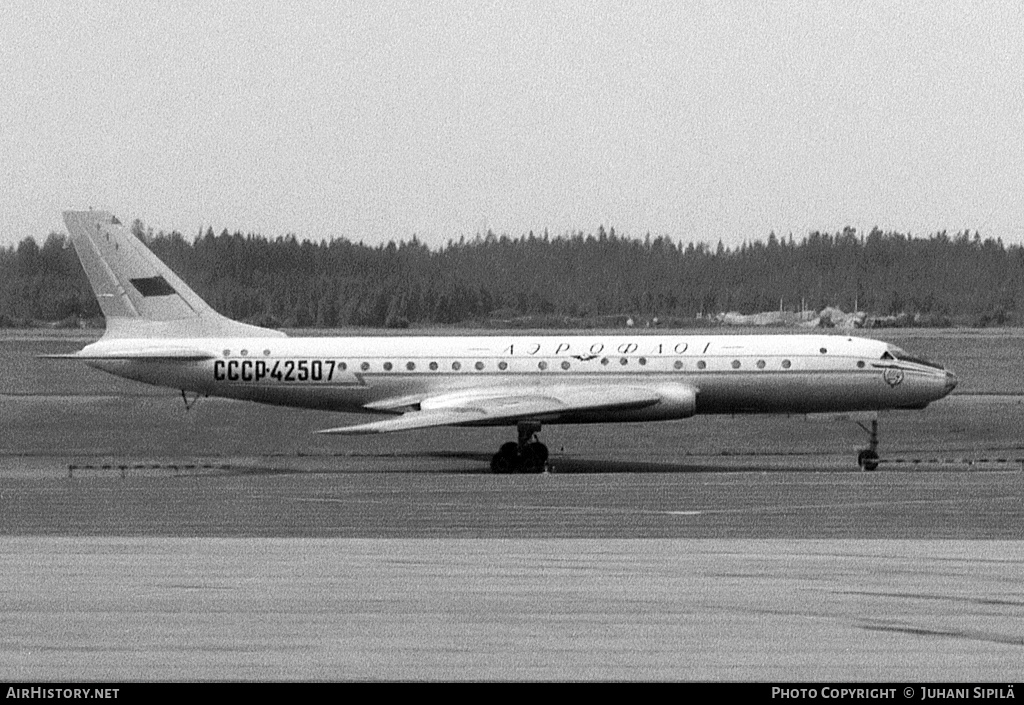 Aircraft Photo of CCCP-42507 | Tupolev Tu-104B | Aeroflot | AirHistory.net #176223