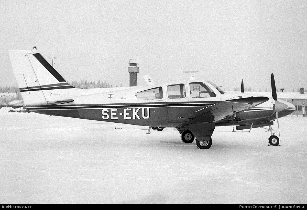 Aircraft Photo of SE-EKU | Beech C55 Baron (95-C55) | AirHistory.net #176226