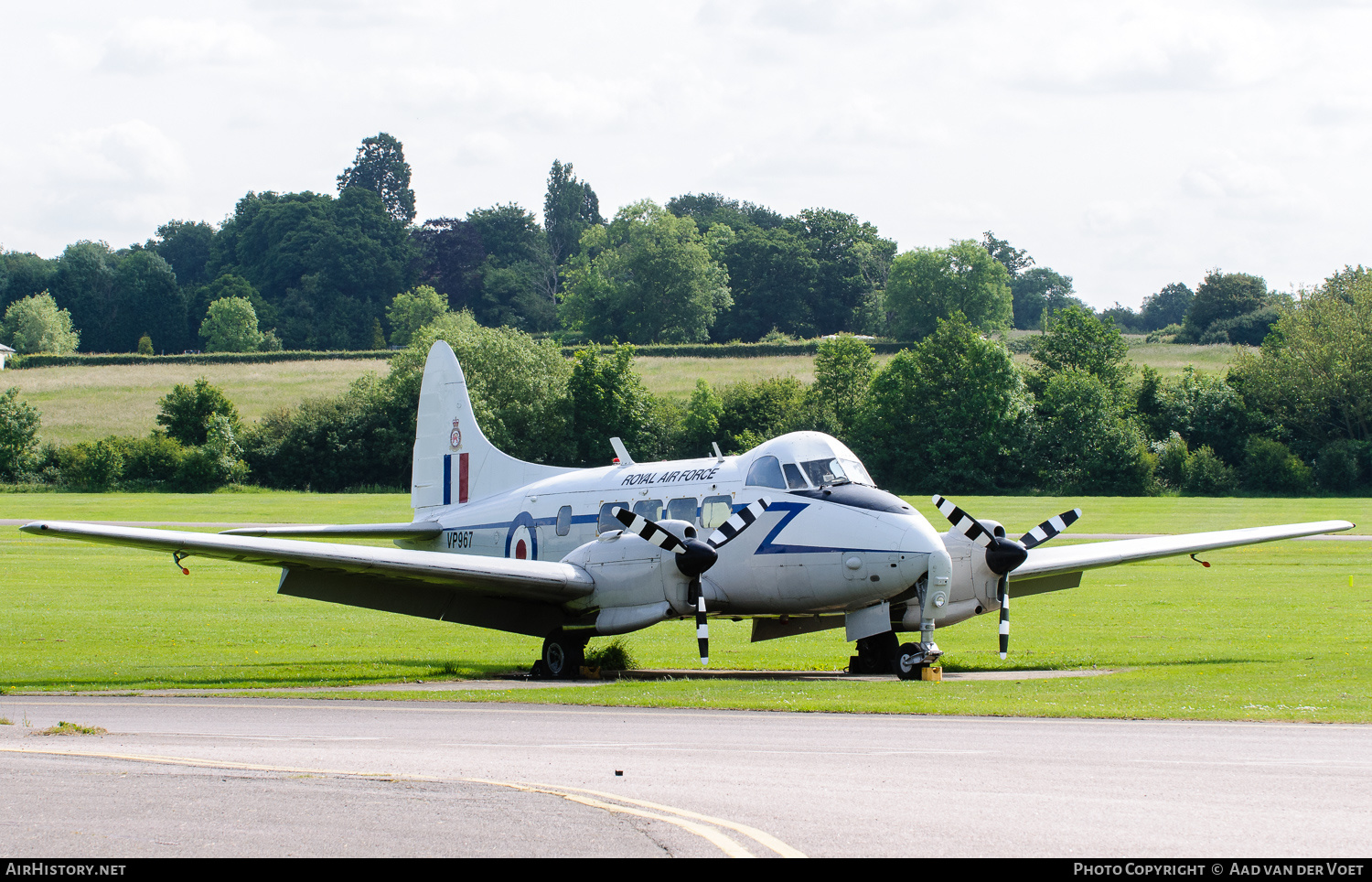 Aircraft Photo of VP967 | De Havilland D.H. 104 Devon C2/2 | UK - Air Force | AirHistory.net #176228