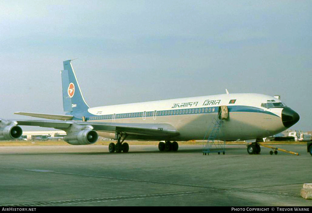 Aircraft Photo of S2-ABN | Boeing 707-351C | Bangladesh Biman | AirHistory.net #176229