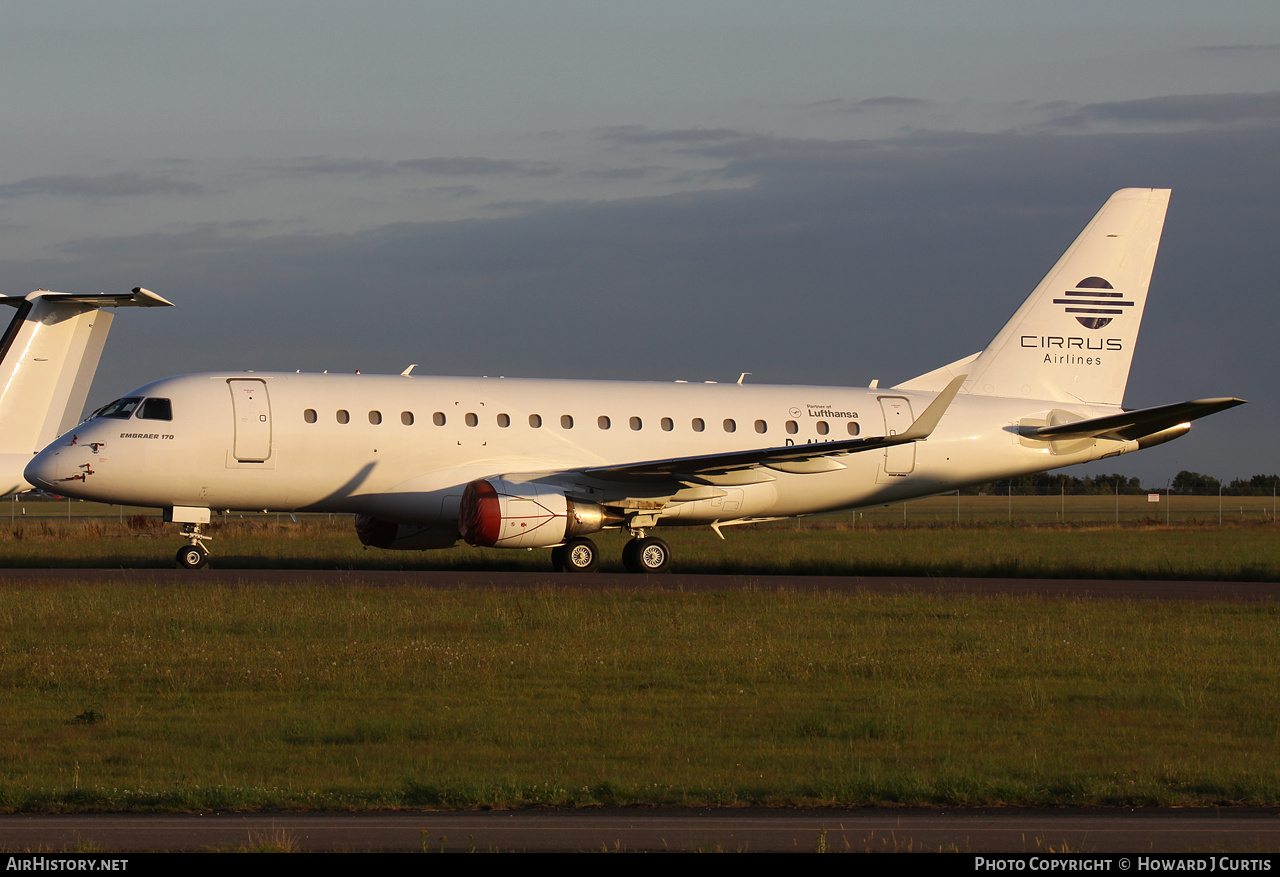 Aircraft Photo of D-ALIA | Embraer 170LR (ERJ-170-100LR) | Cirrus Airlines | AirHistory.net #176252