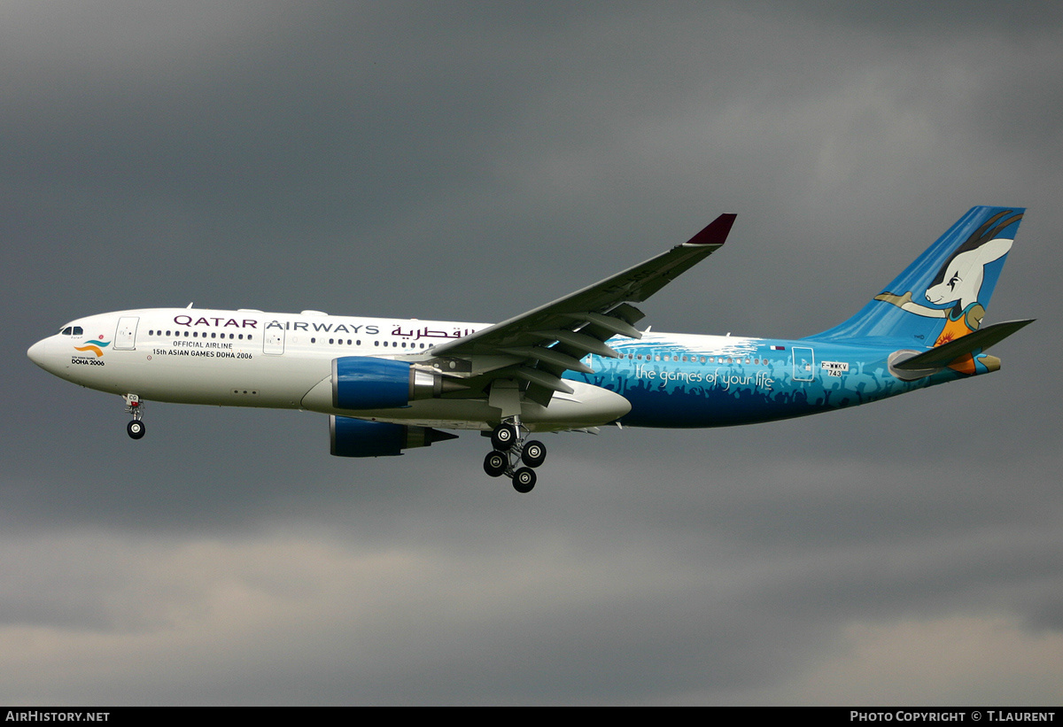 Aircraft Photo of F-WWKV | Airbus A330-202 | Qatar Airways | AirHistory.net #176260