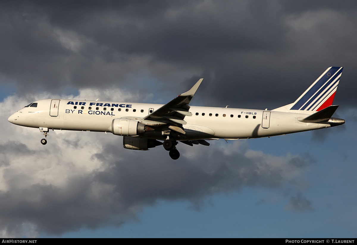 Aircraft Photo of F-HBLB | Embraer 190LR (ERJ-190-100LR) | Air France | AirHistory.net #176262