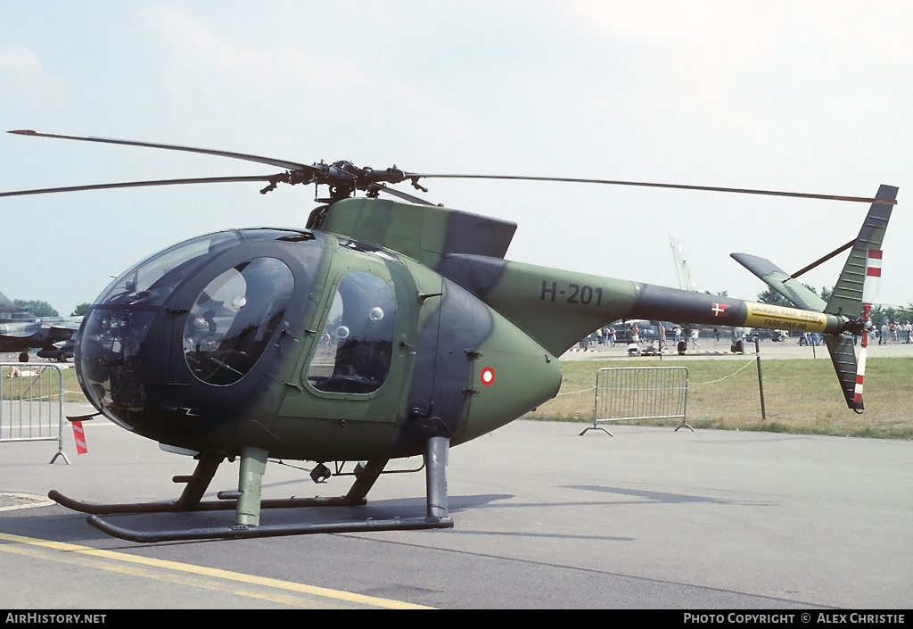 Aircraft Photo of H-201 | Hughes 500M (369HM) | Denmark - Army | AirHistory.net #176264