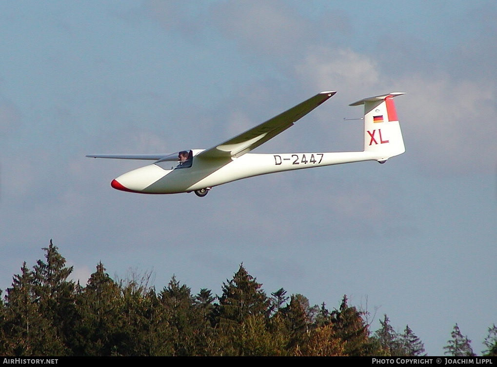 Aircraft Photo of D-2447 | Glasflügel H-205 Club Libelle | AirHistory.net #176297