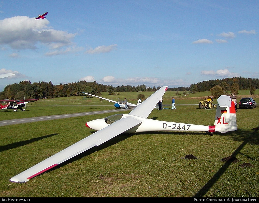 Aircraft Photo of D-2447 | Glasflügel H-205 Club Libelle | AirHistory.net #176298