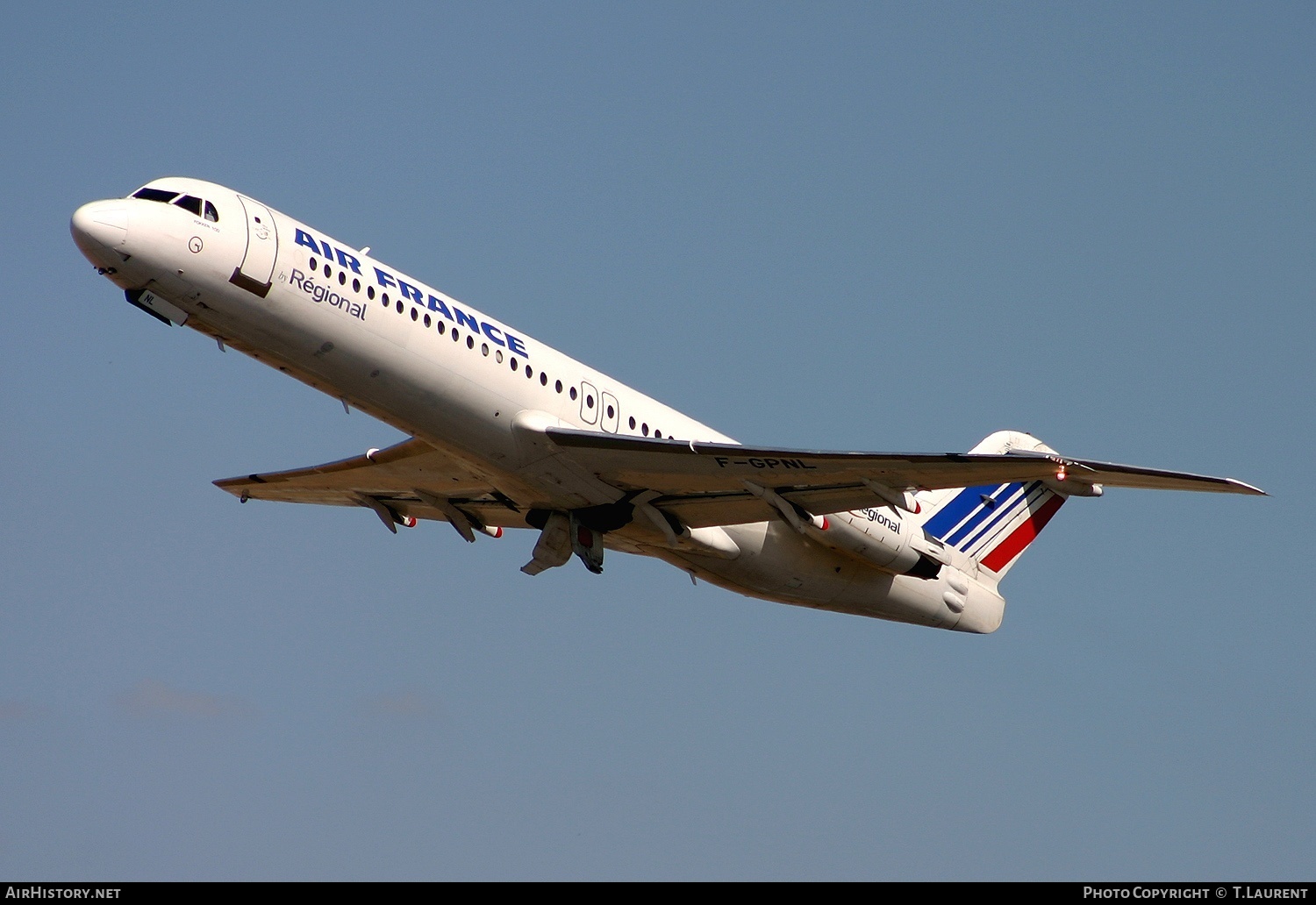 Aircraft Photo of F-GPNL | Fokker 100 (F28-0100) | Air France | AirHistory.net #176303