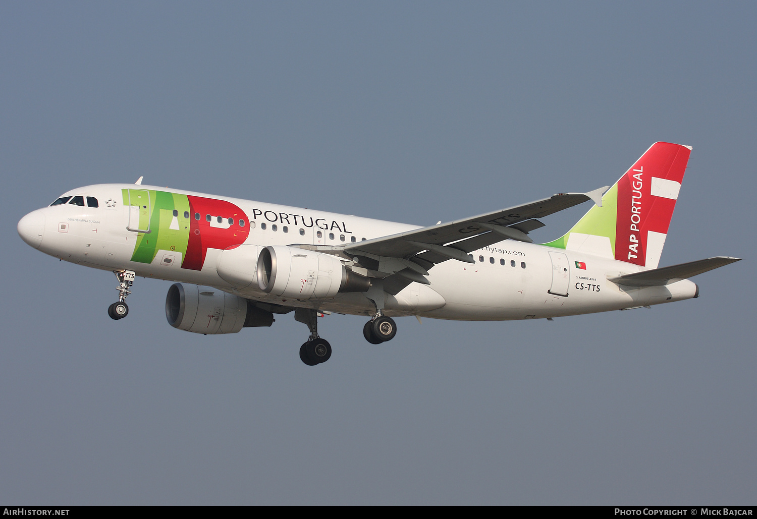 Aircraft Photo of CS-TTS | Airbus A319-112 | TAP Portugal | AirHistory.net #176319