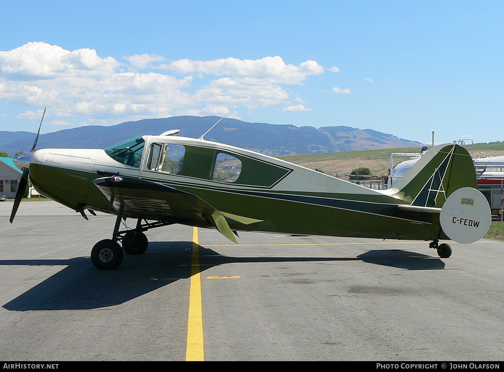 Aircraft Photo of C-FEDW | Bellanca 14-19 Cruisemaster | AirHistory.net #176331