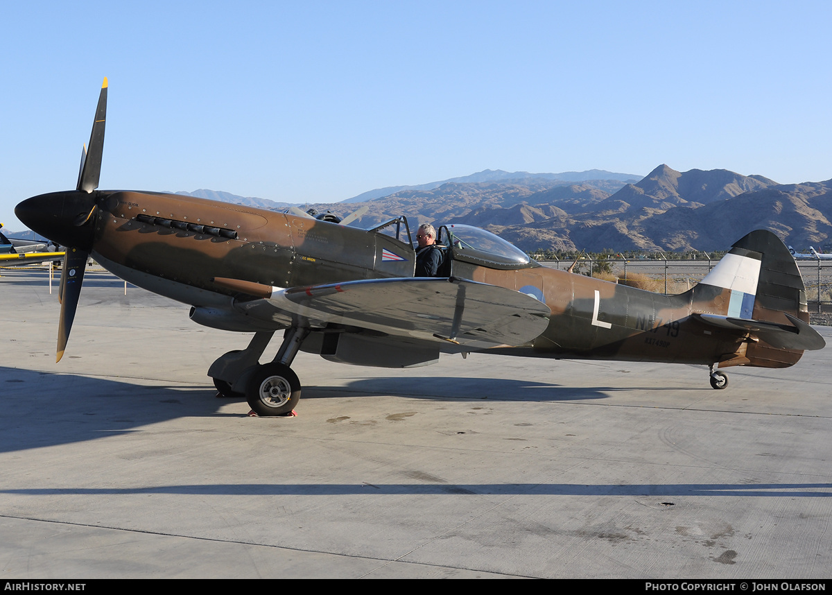 Aircraft Photo of N749DP / NX749DP / NH749 | Supermarine 379 Spitfire FR14 | UK - Air Force | AirHistory.net #176332