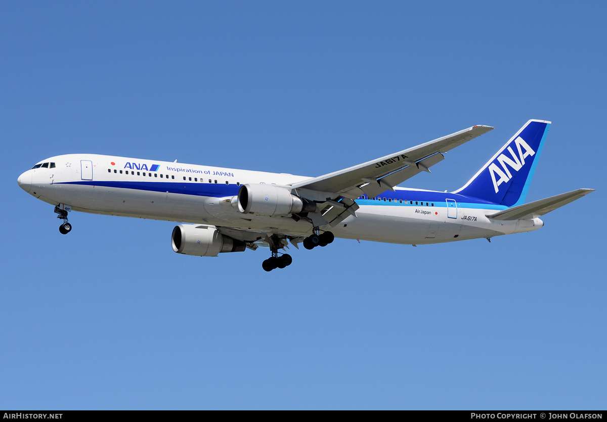 Aircraft Photo of JA617A | Boeing 767-381/ER | All Nippon Airways - ANA | AirHistory.net #176369
